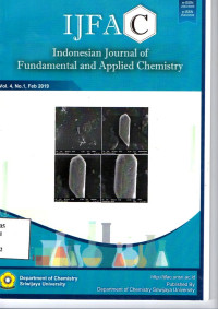 IJFAC : Indonesian Journal Of Fundamental And Applied Chemistry