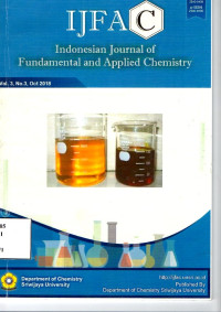 IJFAC : Indonesian Journal Of Fundamental And Applied Chemistry