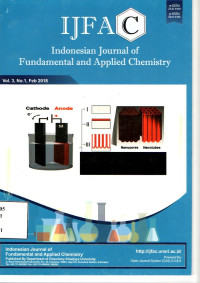 IJFAC : Indonesian Journal of Fundamental and applied Chemistry