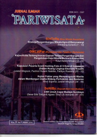 Jurnal Ilmiah Pariwisata