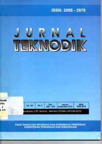 Jurnal Teknodik Vol. 16