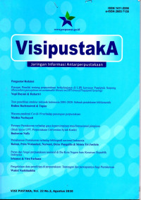 Jurnal Visipustaka: Jaringan Informasi antar Perpustakaan Vol.22 No.2